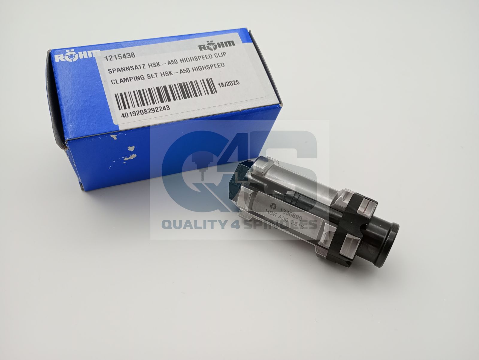 Spannsatz HSK-F63 - Highspeed Clip 8° - Wartungsarm - Benz - 4-075-04-0291